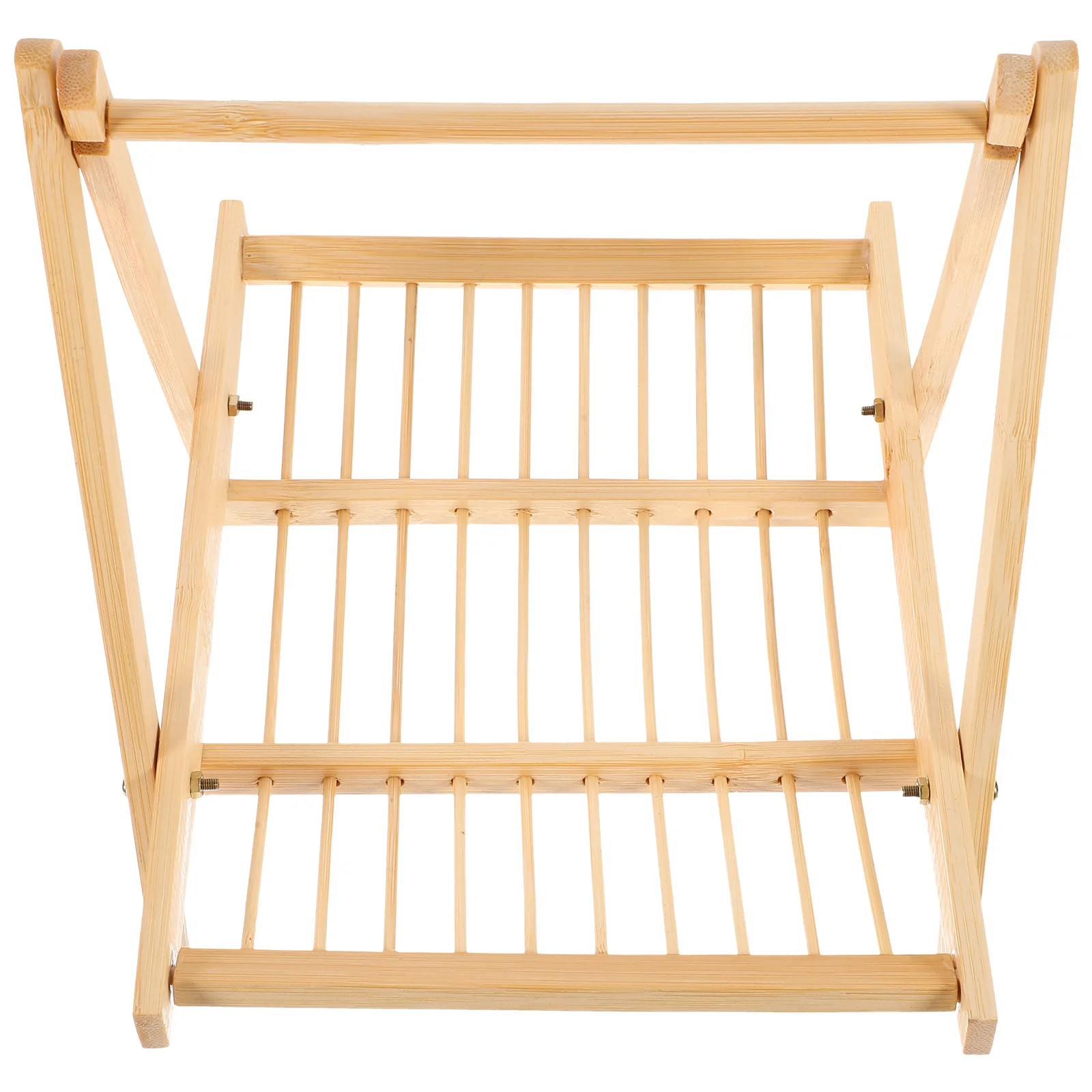

Little Basket Multi-function Vegetable Rack Fruit Handheld Snack Bamboo Household