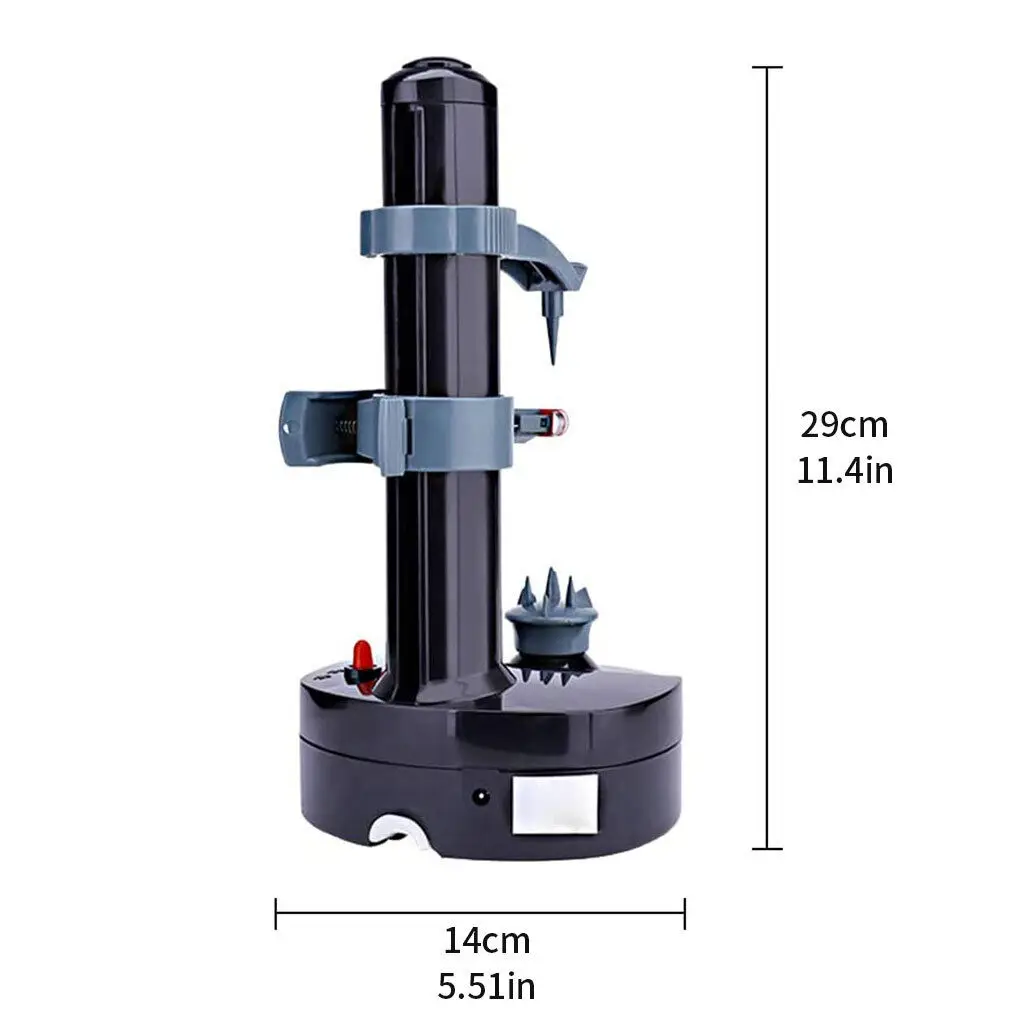 Multifunction Electric Peeler For Fruit Vegetables Automatic Stainless Steel Apple Peeler Kitchen Potato Cutter Machine