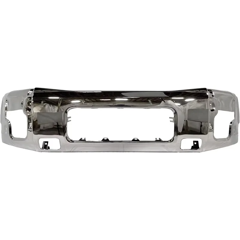 with 2004-2015 Nissan Titan Pickup 04-15 NI1002136 Chrome Steel, Front Bumper Face Bar Compatible 2