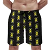 Summer New 3D Printed Cute Animal Yellow Duck Beach Shorts For Men Kid Funny Streetwear Swimming Trunks Fashion Cool Short Pants 5