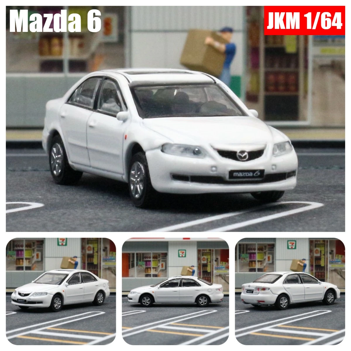 JKM マツダ　6 アテンザ？　1/64 MAZDA 6 3色セット JKM マツダ 6 アテンザ？ 1/64 MAZDA 6 3色セット