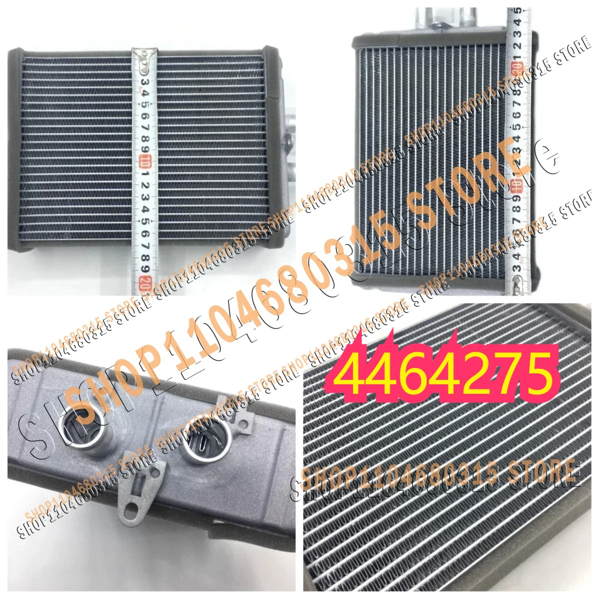 4464275 ZX110-3용 굴삭기 부품 고품질 라디에이터 히터 ZX120-3 ZX20..