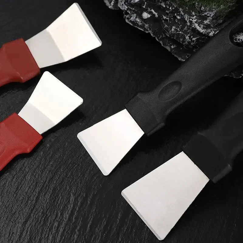 Ferramenta De Removedor De Gelo De Aço Inoxidável, Pá de congelador, Cozinha Limpa Gadget, Ferramentas portáteis úteis para geladeira, Pá de