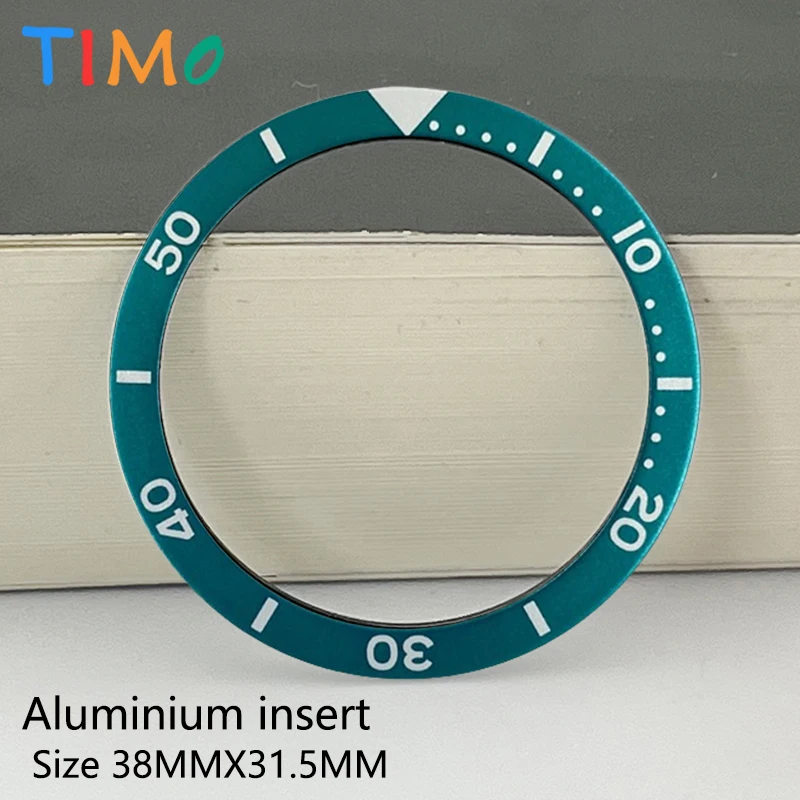 Premium 38x31.5mm Aluminum Bezel Insert