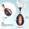 Hottest Jewelry Brass Enamel HandMade Russian Easter Sword Vintage Egg Pendant Charm Necklace Gift To Women Or Girls 2024 New 2