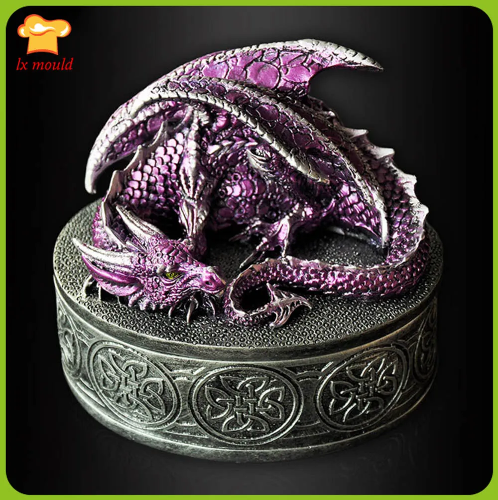 

2023 Hot Sale Fantasy Retro European Dinosaur Silicone Mould Candle Resinous Gypsum Mold Sci-fi Favorite Tool