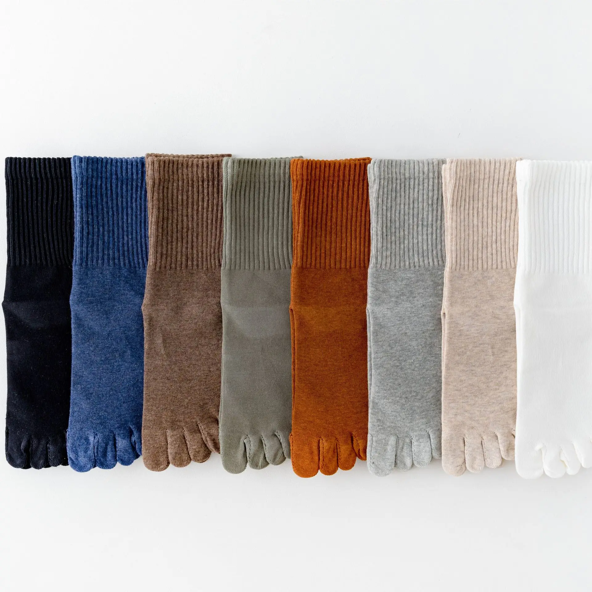3 Paare/los Zehen Sport Kurze Socken Frühling Herbst Mann Baumwolle Anti-Bakterielle Anti-geruch Schweiß-Run Outdoor saugfähigen 5 Finger Socken – Detail 6