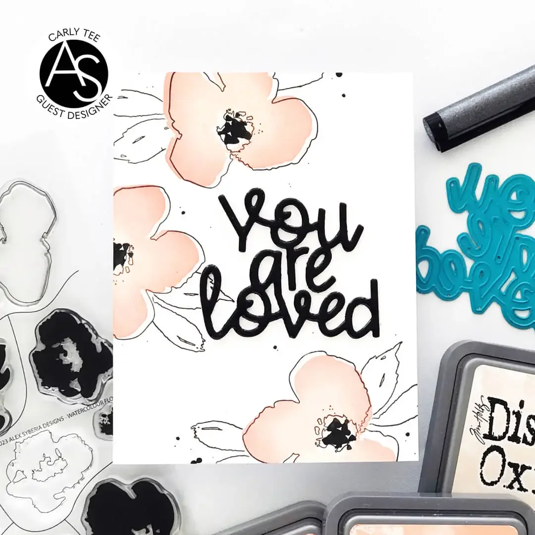 2023 Blumen Brief Metall Schneidwerk zeuge klare Stempel Schablone heiße Folie Scrap booking Handwerk DIY für Dekor Prägung Vorlage Karte – Detail 11