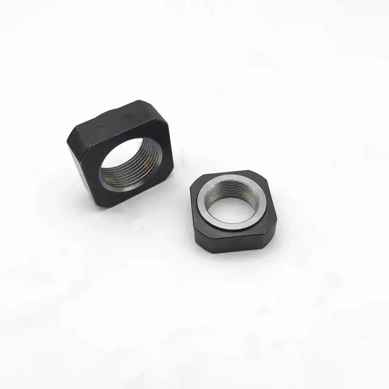Square Screw rod support Thread lock nut ballscrew 1605/2005/2505/3205 cnc milling router M10*1 M12*1 M15*1 M17*1 M20*1 M25*1.5