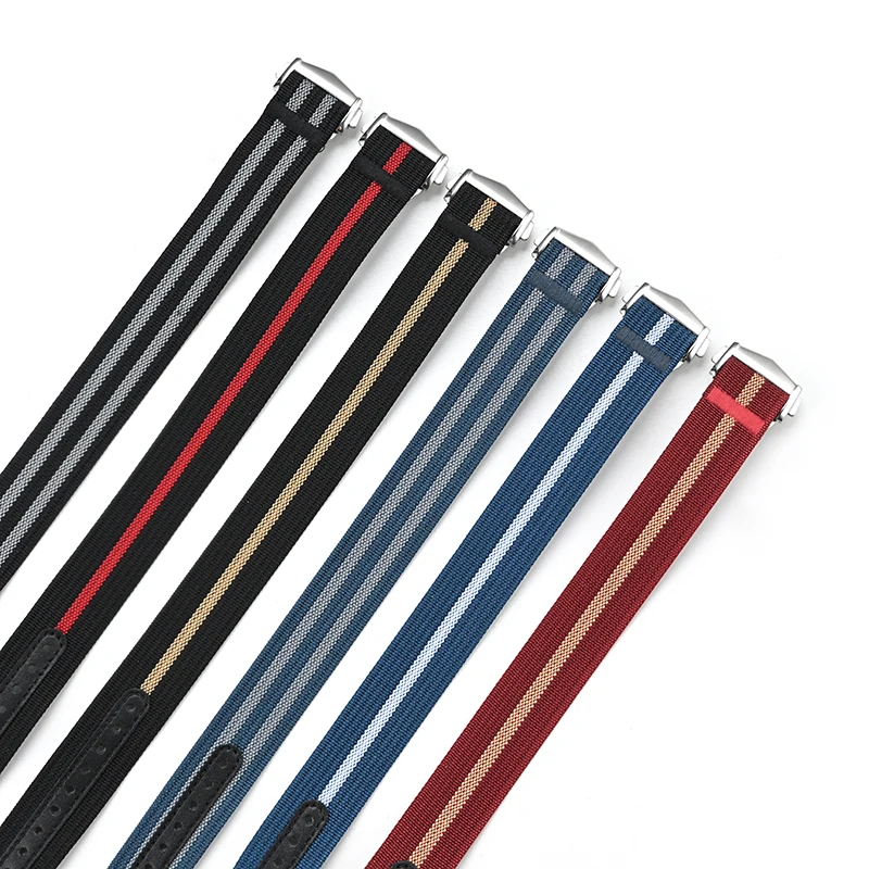 Premium 20mm Nylon Watch Strap - Sporty & Comfortable Watchband Bracelet Accessories