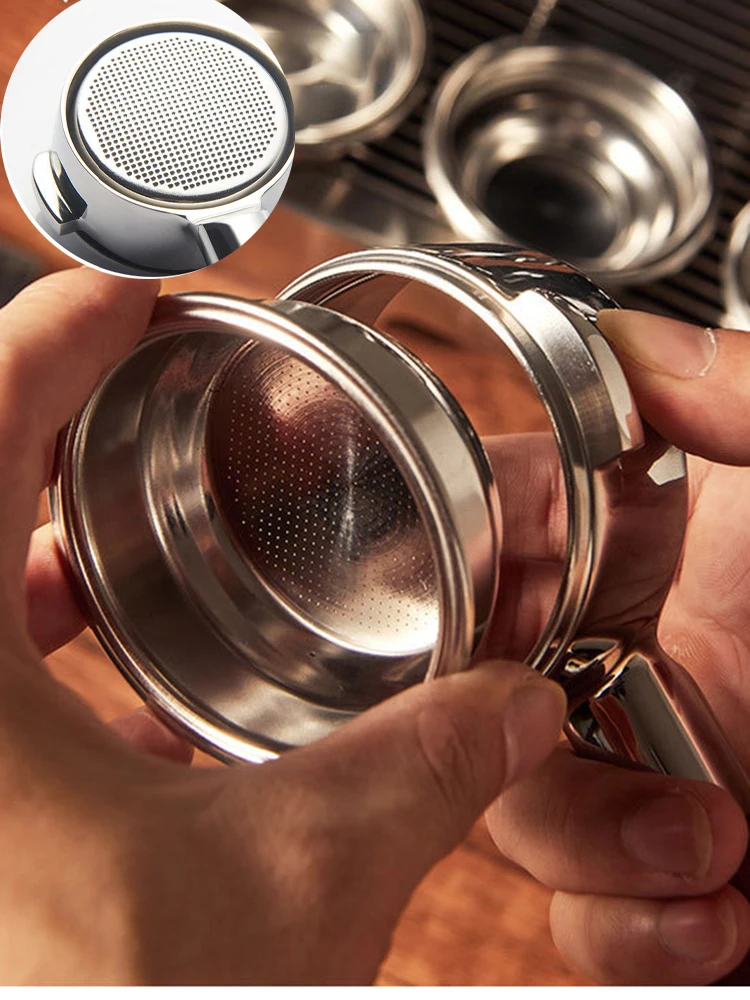 Filtri Per Caffè In Acciaio Inossidabile - 2 Pezzi Per Macchine Espresso Da 51mm - Foto 11
