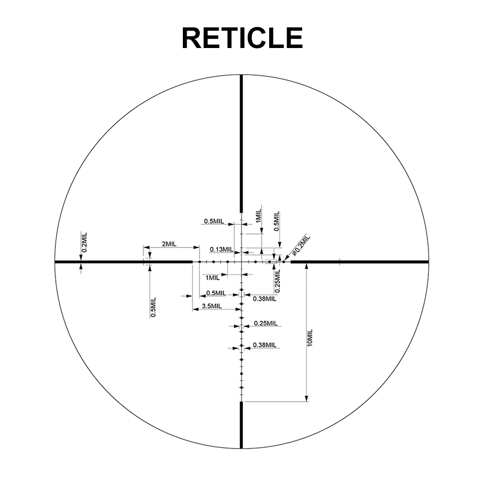 Red Win Rome 6-24x50 SF Gen II 30mm 1/10Mil Turret Adjust w/ Zero Lock Wild Angle Eyepiece No Edge Image Air Rifle Hunting Scope rifle scope