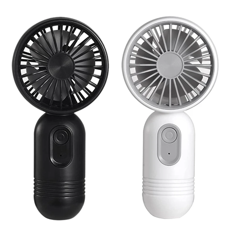 

2Pack USB Rechargeable Personal Fan Outdoor Fan With 3 Speeds For Travel/Camping/Outdoor