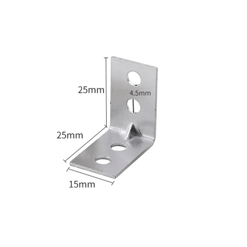 12pcs L-Shaped Metal Corner Brackets
