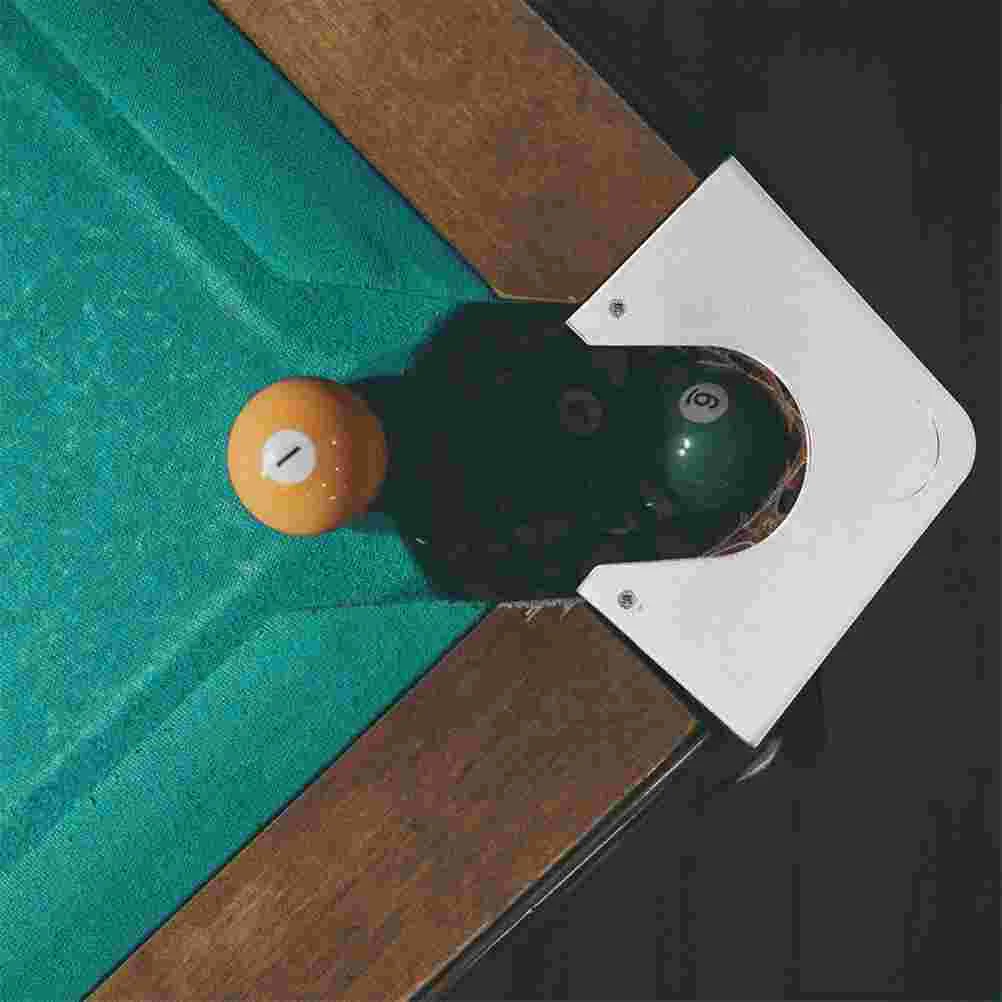 2Pcs Durable Billiard Table Guard Chrome Corner Design Pool Table Corner Bracket Snooker Guard Entertainment