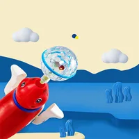 Kid Toys Top Ball Sea Lion Dolphin Electric Toys Children's Universal Rotating Light Music Projection Dancing Children's Toys 2