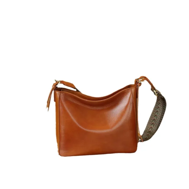 2026 hot sale vintage bucket Tote bags woman leather shoulder bag large capacity crossbody handbags female Hobo bag 5