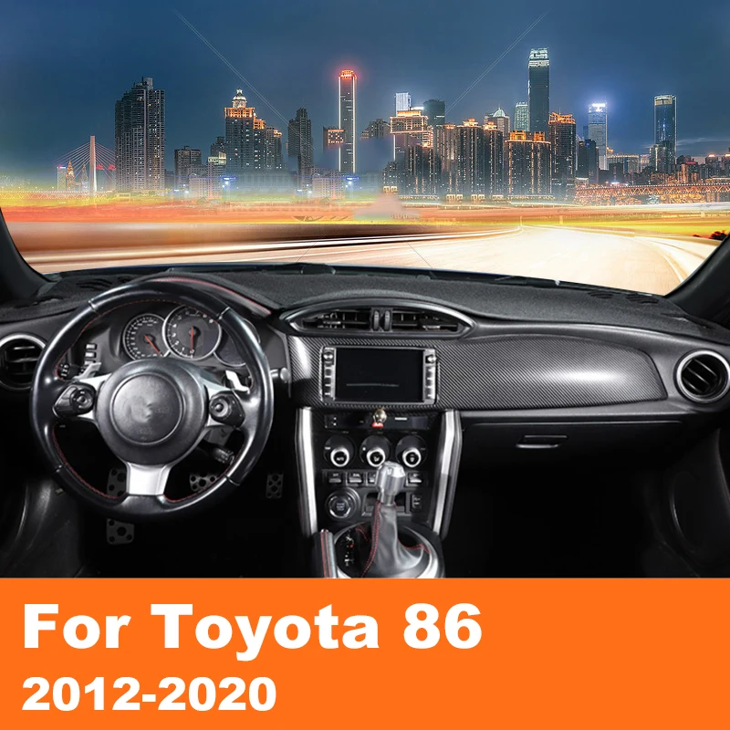 

Для Toyota 86 GT86 FT86 Scion FR-S 2012-2018 2019 2020, чехлы для приборной панели автомобиля, коврики, накидки, коврики, аксессуары для интерьера