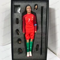 ⁦مجسم كريستيانو رونالدو مقياس (ريال مدريد / البرتغال رقم 7) 30 سم | Cristiano Ronaldo CR7 Action Figure (Real Madrid / Portugal #7) 30cm⁩ - الصورة ⁦3⁩