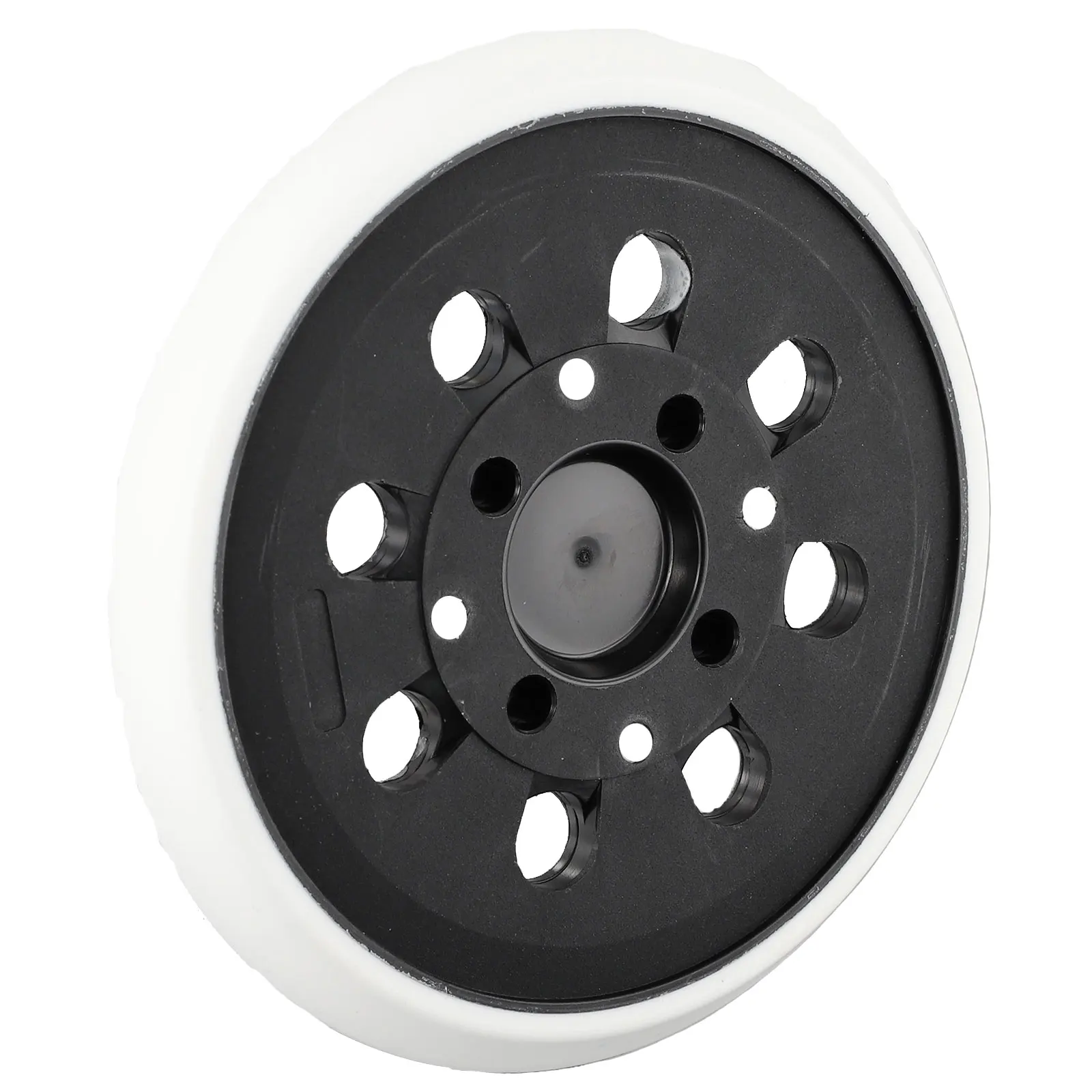 

Durable High Quality Backing Pad Power Tool Plastic + PU Practical Sanding Pad 1pc 5 Inch/125mm 8 Holes Accessories