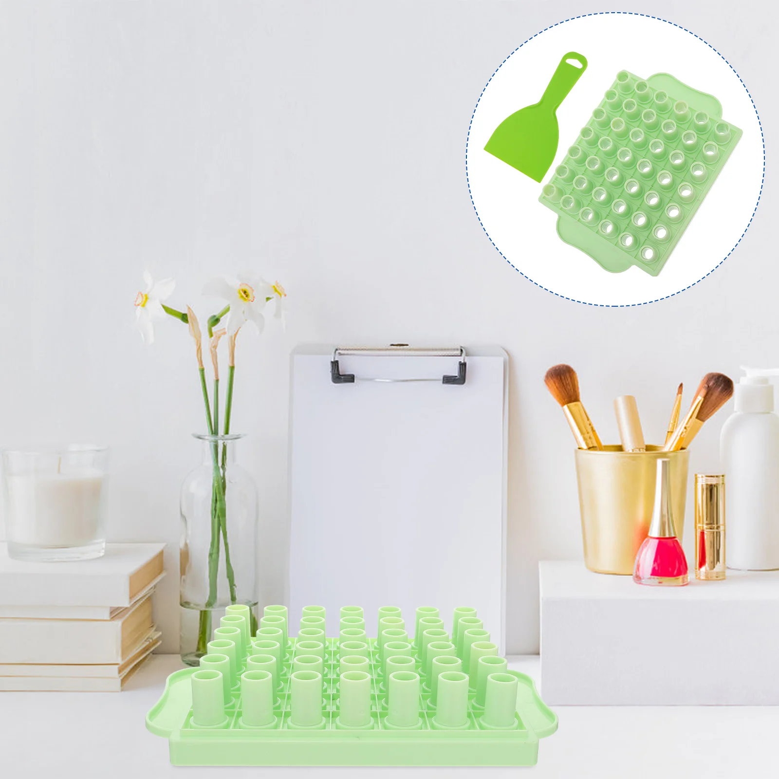 

Lipstick Filling Mold Balm Craft Crafting Tool Trays Gloss Whelping Kit DIY Supplies Mould for