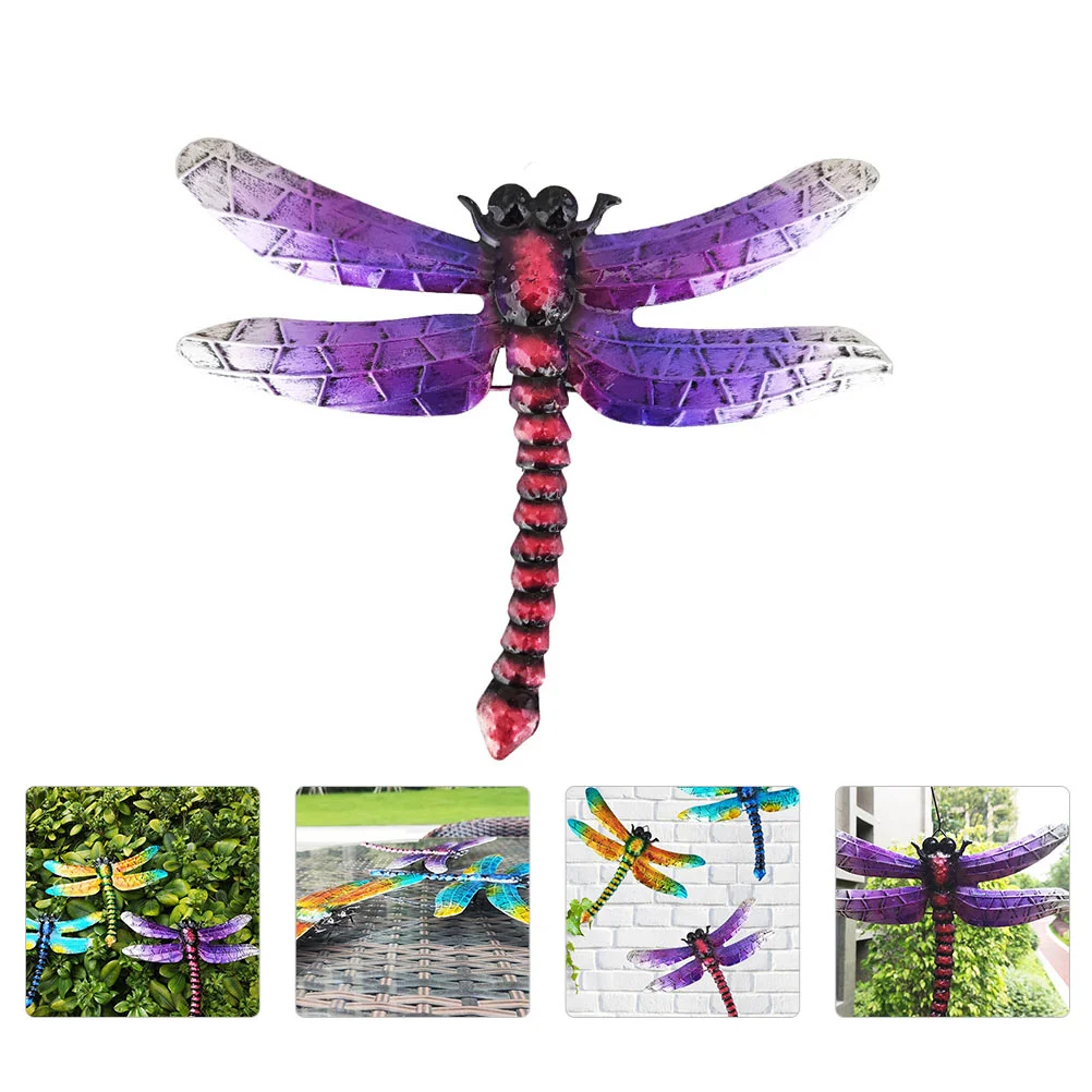 

Vintage Metal Dragonfly Wall Hanging Home Decor Garden Wrought Iron Decoration