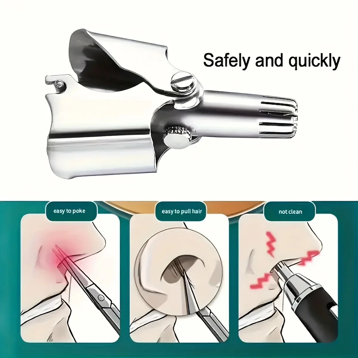 Nose Hair Trimmer for Men & Women 6