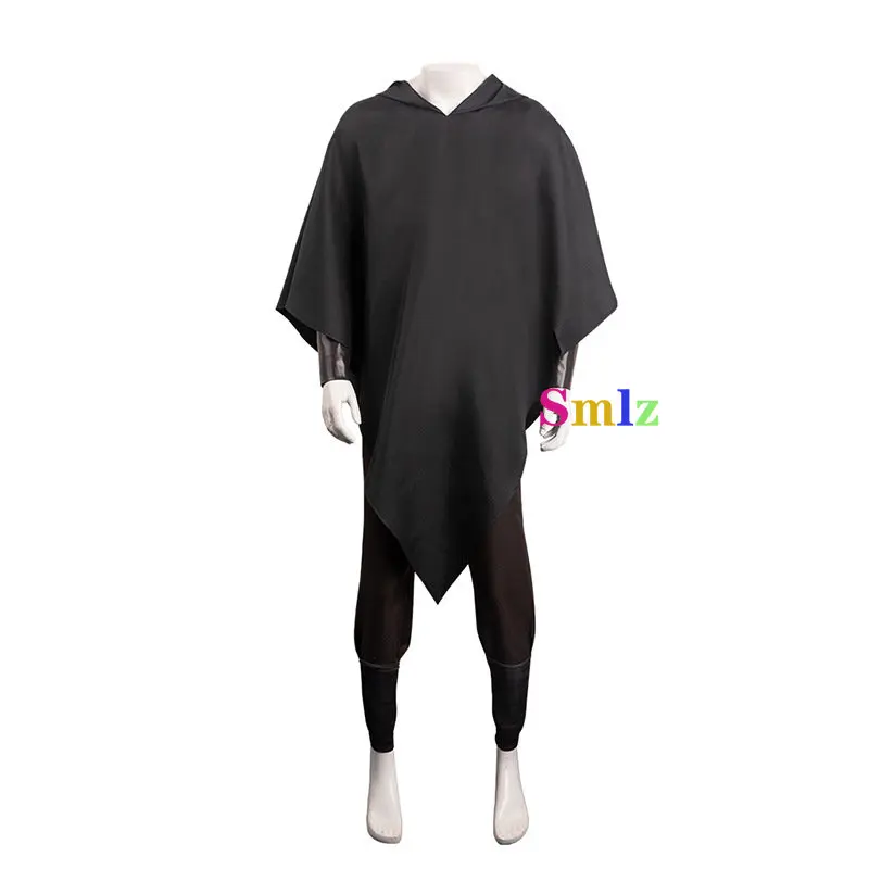 

Puss in Boots Cosplay Anime Death Wolf Costume Outfit Black Hoodie Cloak Pants Halloween Carnival Party Suit