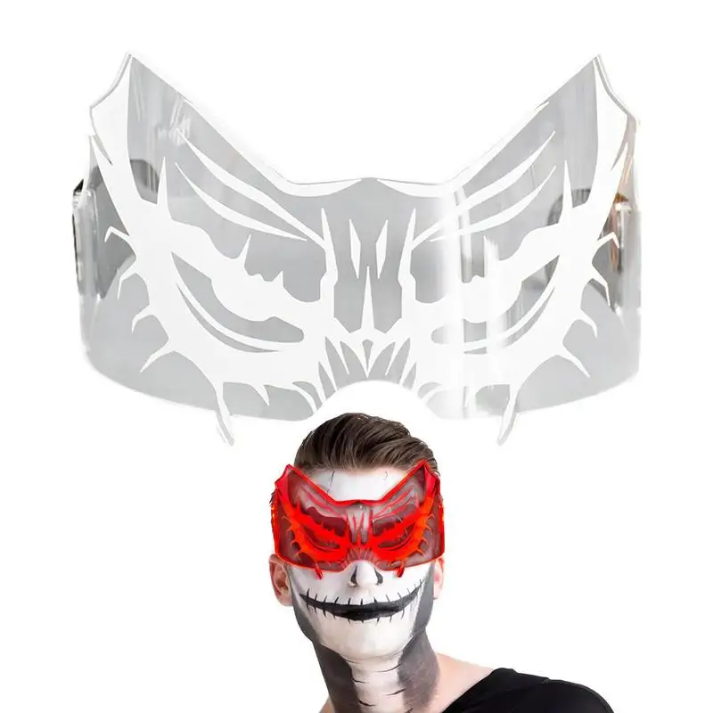 

LED Glasses Led Luminous Glasses Fashionable Spider Fox Eye Party Costume For Cosplay Halloween Bar Dancing