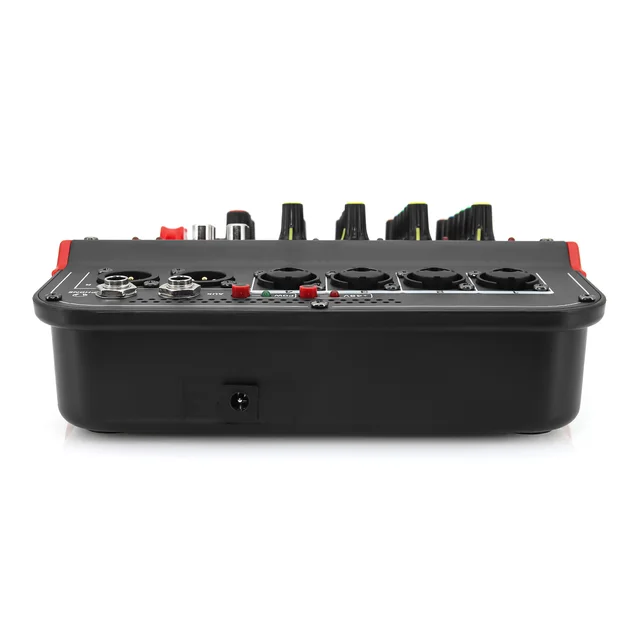 6-Channel Audio Mixer Outdoor Conference Audio USB Bluetooth-compatible Reverb Audio processor Sing Live with Sound Card Mixers 5