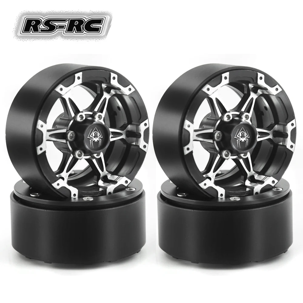 

Aluminum 1.9" Beadlock Wheel Rim for 1/10 RC Crawler Car TRX-4 Axial SCX10 90046 AXI03007 Upgrade Parts