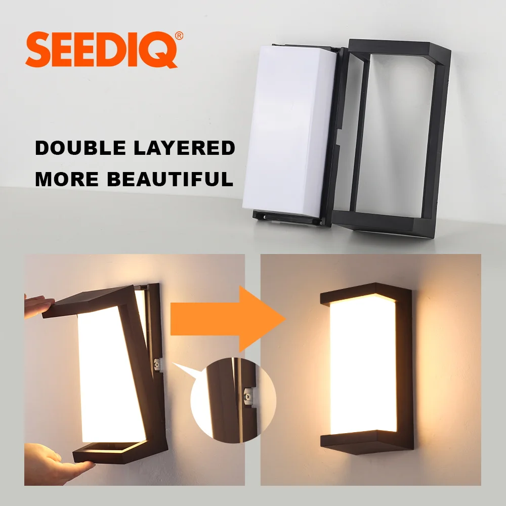 LED Wall Lamp Waterproof Outdoor 24W