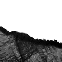 Jarretelles en dentelle pour femmes, Lingerie Sexy, sous-vêtements transparents, ceinture de taille réglable à quatre boutonnage pour bas, Lingerie 6