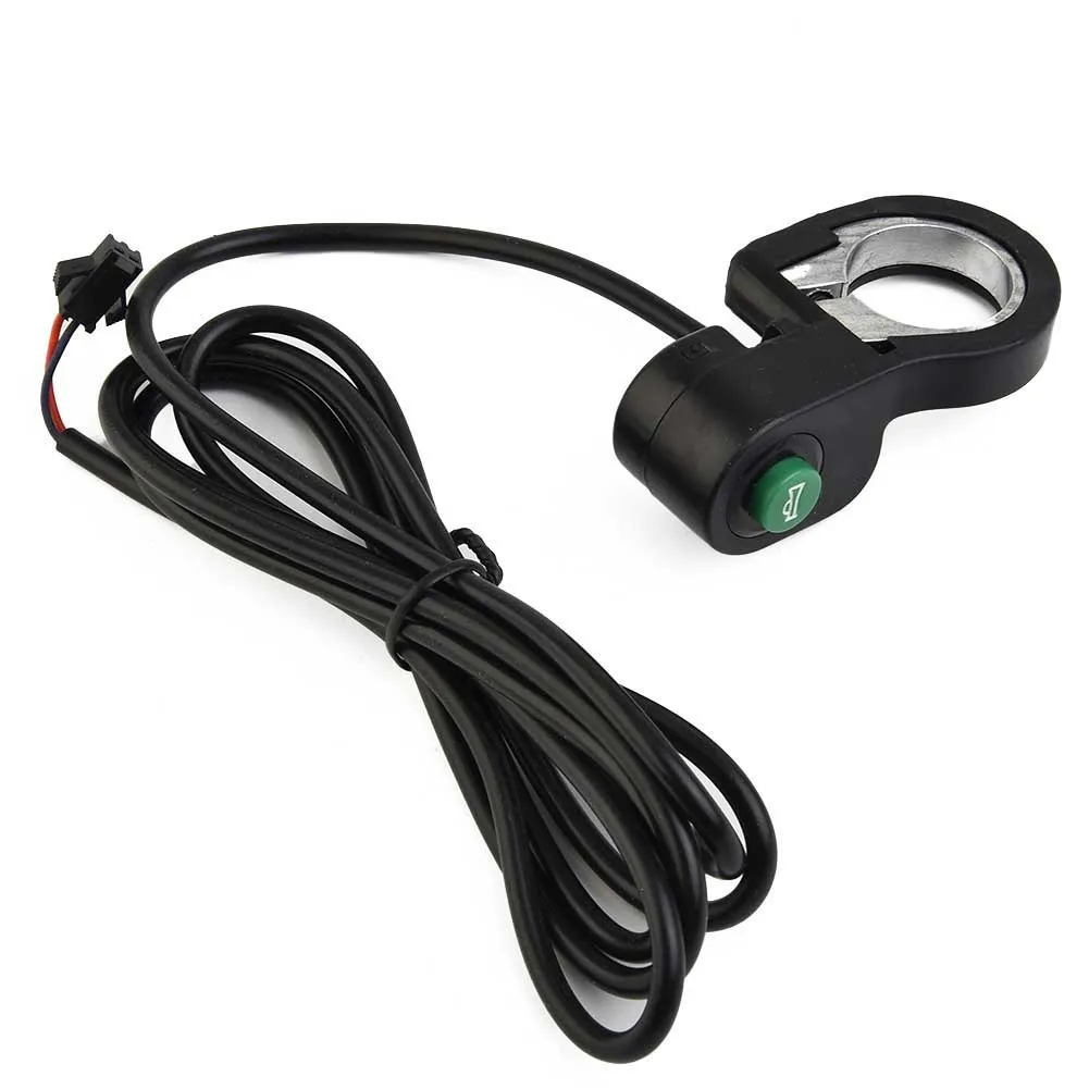 Contact Switch Motorcycle Switch 22.5mm Diameter Black Durable High Quality Plastic Electric Bicycle