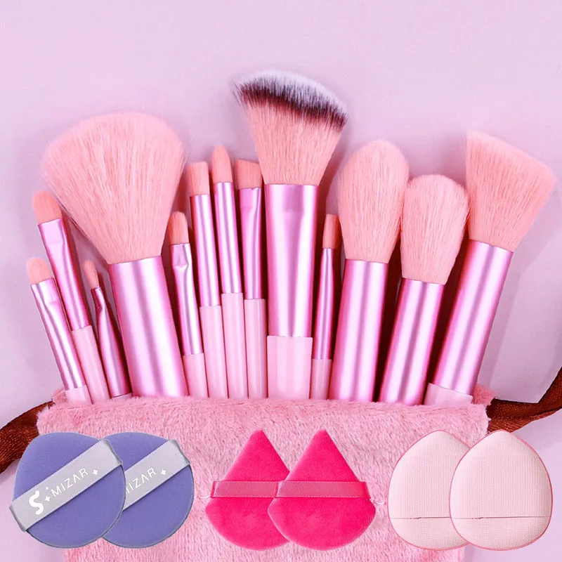 13 Stück Make-up Pinsel Set Concealer Pinsel erröten lose Puder Pinsel Text marker Foundation Pinsel super weiche Frauen Beauty Tools