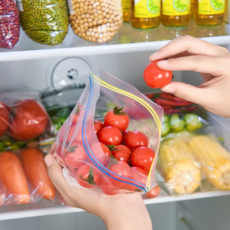 Box sealed household food bags vegetable refrigerated storage bags