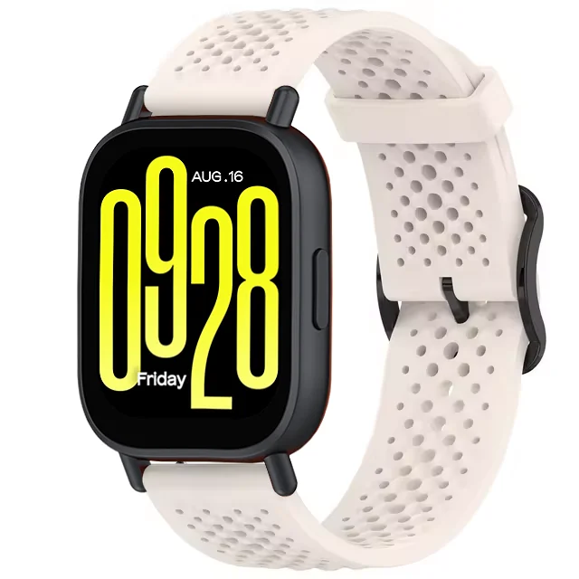 Breathable Silicone Sport Wristband - 20mm/22mm Width