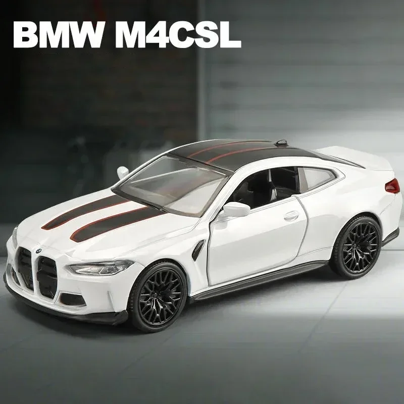 1:36 BMW M4 CSL M4 Alloy Car Diecasts & Toy Vehicles Car Model Miniature Scale Model Car Toys 3