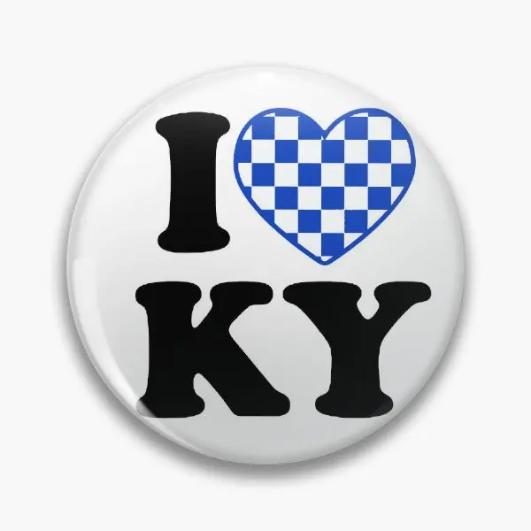 

I Heart Ky Kentucky University Of Ke Soft Button Pin Collar Hat Cute Lapel Pin Funny Decor Fashion Badge Clothes Women Cartoon