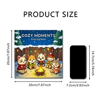 COZY MOMENTS Bold-easy Patterns Coloring Book for Adults Cute Drawing Book Perfect Gift for Party and Birthday 2