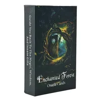 12X7cm Enchanted Forest Oracle Cards Game 1