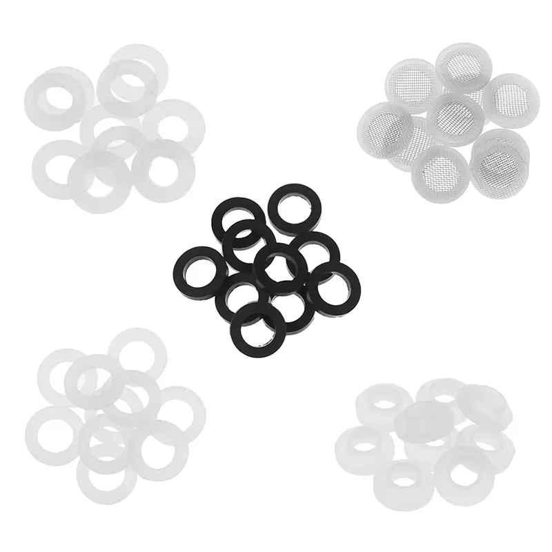 Dual-Tone Rubber and Silicone Flat Gasket Sealing Ring