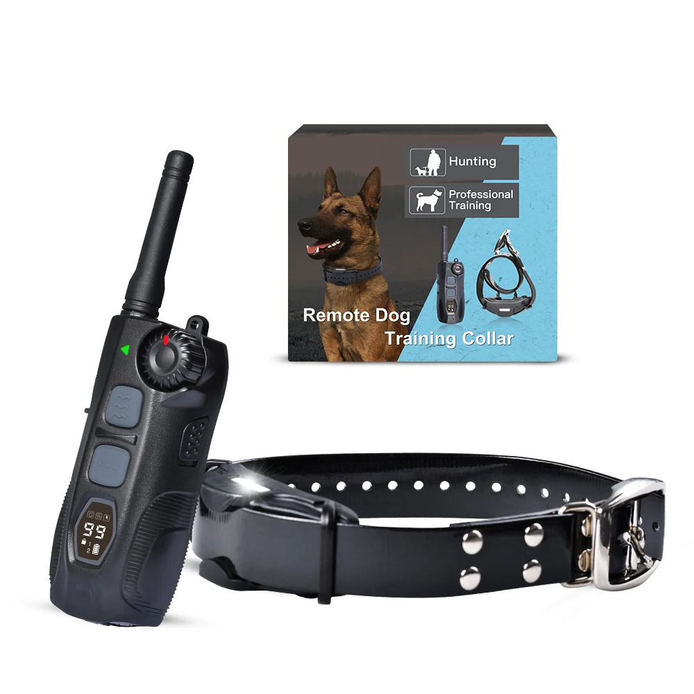Pet collars 2022 remote Training Collar 2 Dogs 0-99 shock levels Rechargeable Waterproof best dog e training collar for dogs