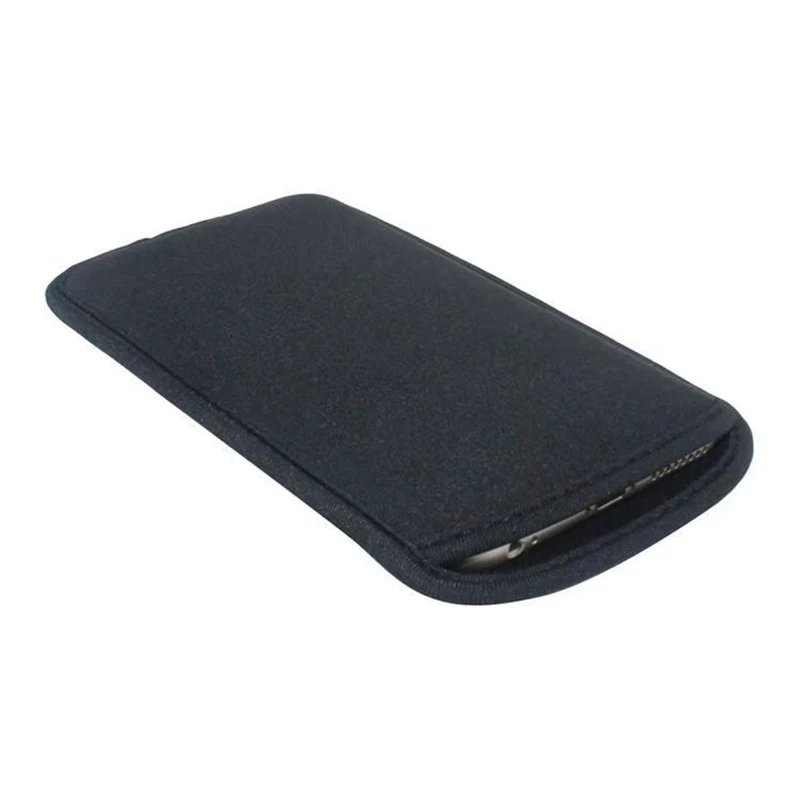 Shockproof Dustproof Phone Case Pouch with Neoprene Lining for 6-6.5 Inch Smartphones