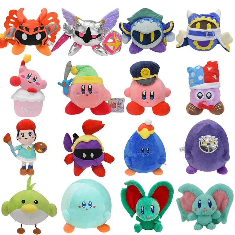 Video Game Kirby Plush Marx Magolor Meta Knight Peluche Sword Doll