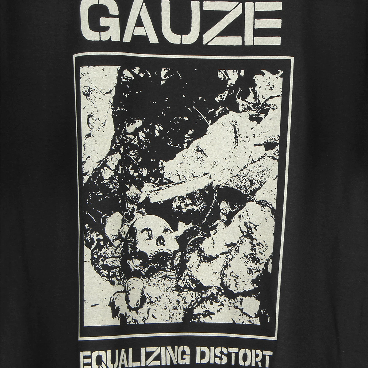 国内で当店のみ DND4DES - Punk Fanged Lips Distressed Tee DND4DES Distressed Punk Star T-Shirt
