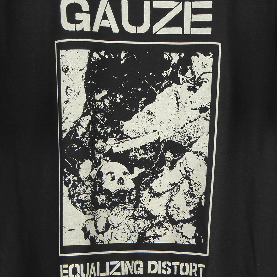 GAUZE 開かずの踏切 Tシャツ ガーゼ ハードコアパンク ジャパコア GAUZE 開かずの踏切 Tシャツ ガーゼ ハードコアパンク ジャパコア