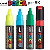 1-Pc Uni Posca Marker Pen PC-8K POP Poster Waterborne Advertising/Graffiti Marker 8mm Nib Characters Bright and Colorful plumone 1