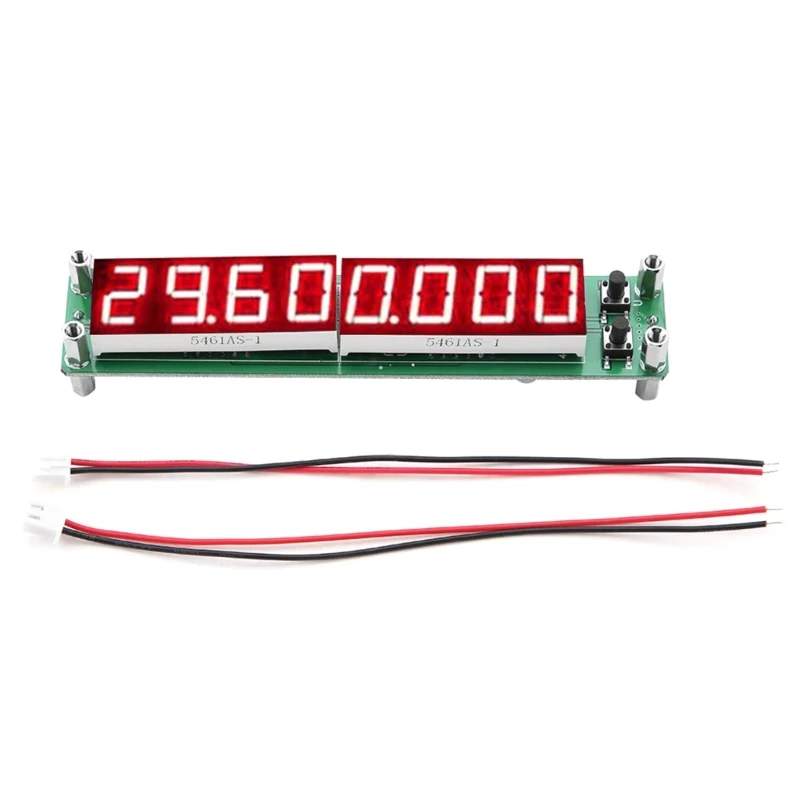 PLJ~8LED RF Frequency Counter Tester Digital Cymometer Tester 0.1MHz to 2400MHz For Signal Analysis frequency counter tester