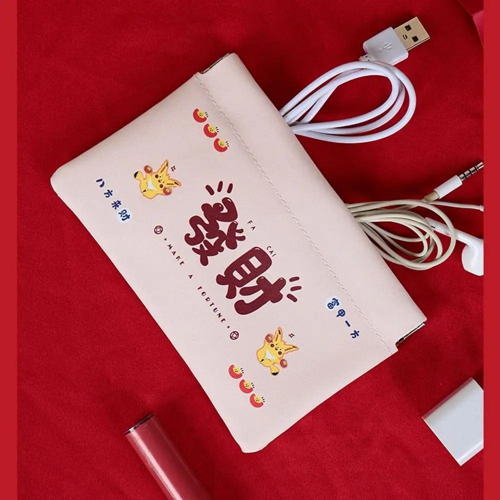 

Pu Leather Mini Cosmetic Bag Portable Printing Leaf Spring Bag Glasses Bag Coin Bags Coin Purse Lipstick Storage Bag Travel